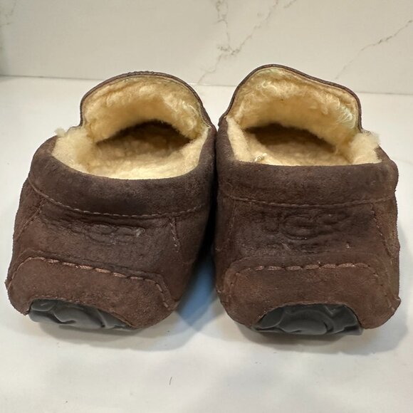 Men\'s UGG Ascot Slippers, brown suede, size 11 main image 4